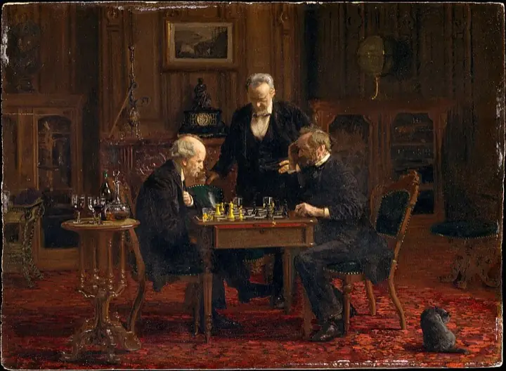 下棋的人
