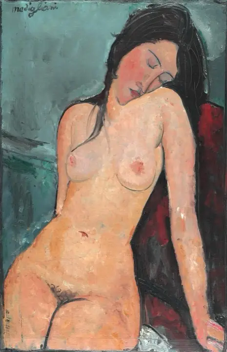 女性裸體